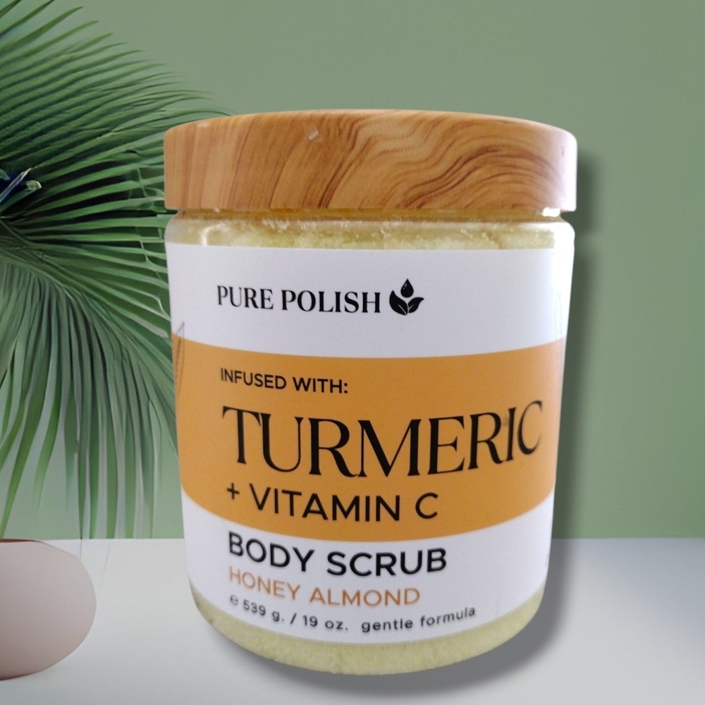 Nwt TURMERIC & Vitamin C  Body Scrub